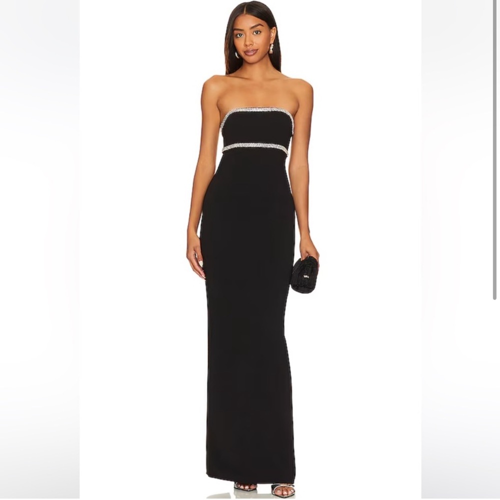 Lovers and Friends Black Maxi Dress